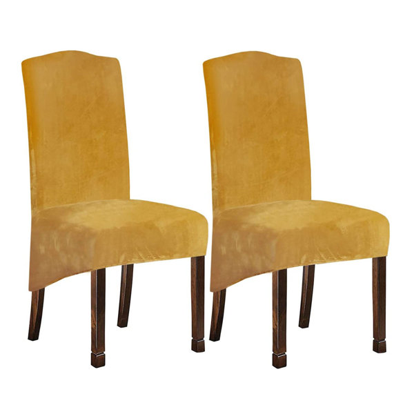 Mercer41 Box Cushion Dining Chair Slipcover Wayfair